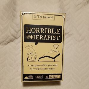 Horrible Therapist Card Game by The Oatmeal